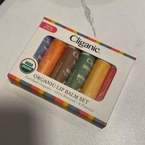 Cliganic Organic Lip Balm Set